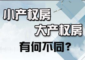 大产权房和小产权房的区别